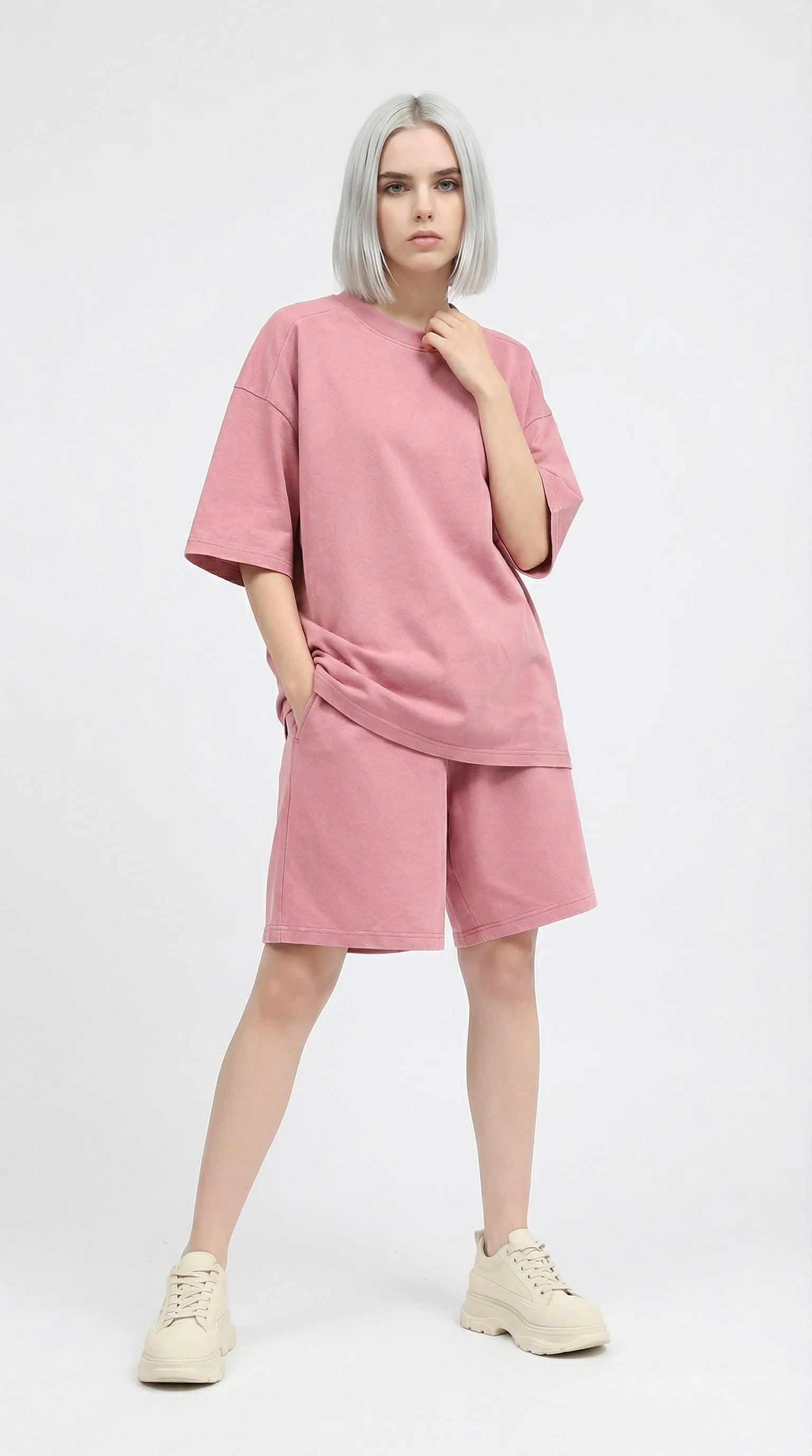 230gsm Cotton Sun Protection Vintage T-Shirt