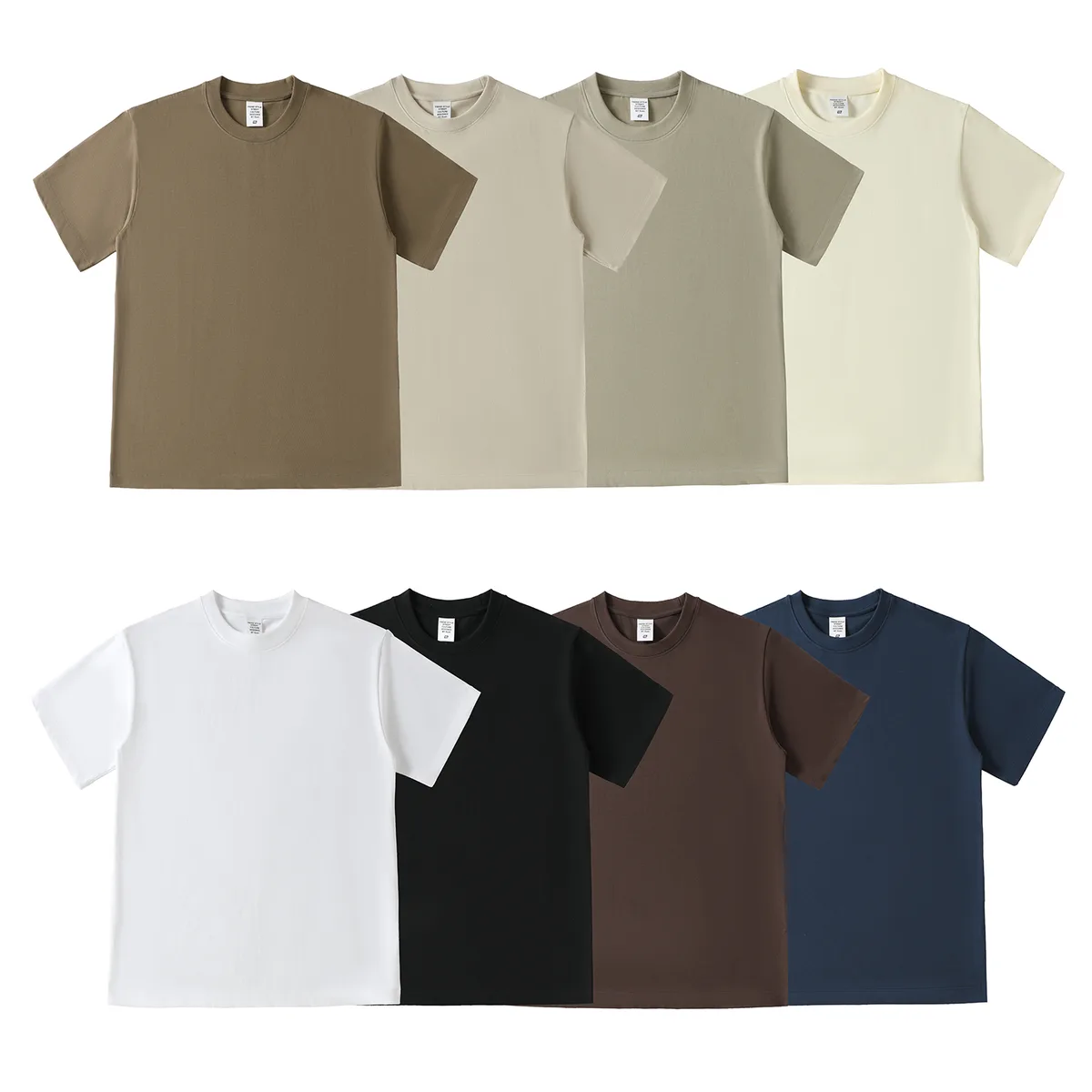 320gsm Double-Yarn Cotton T-Shirt